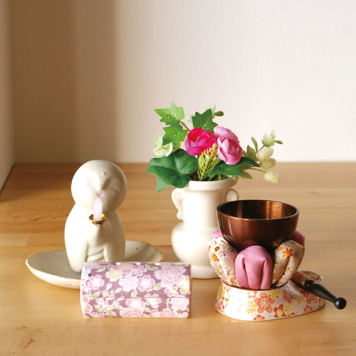 ミニ寸線香を横置きできる横型安全ミニ香皿