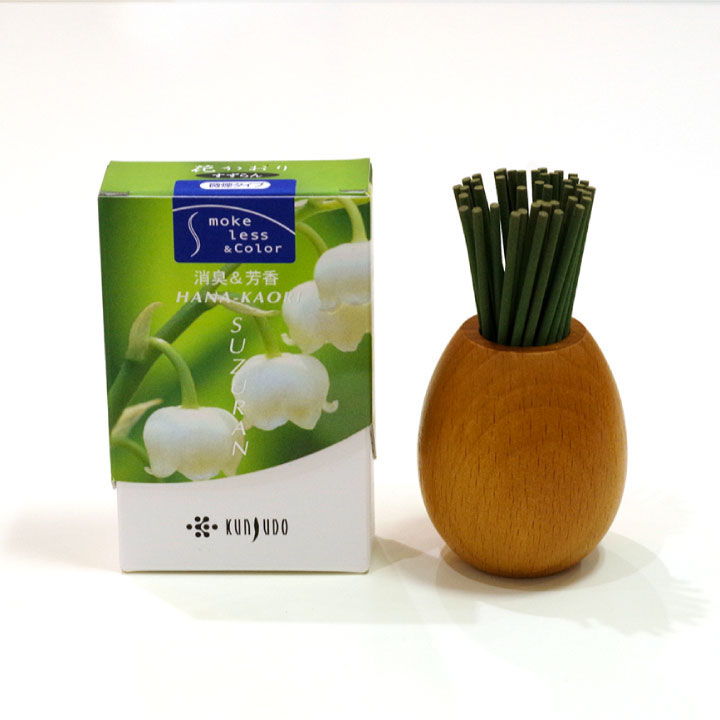 かわいい卵型の線香差し