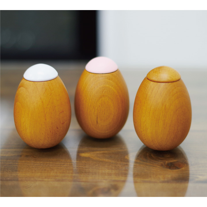 かわいい卵型の線香差し