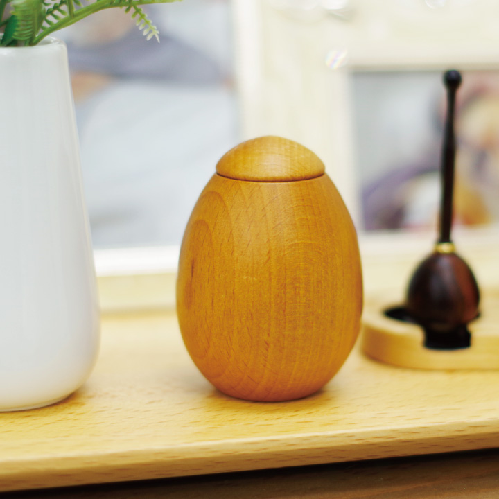 かわいい卵型の線香差し