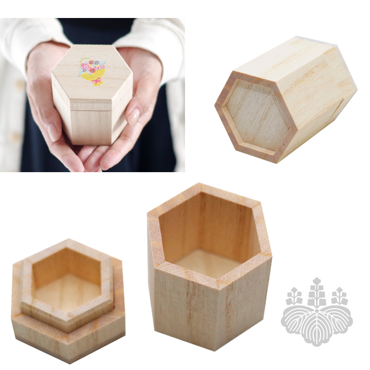 木製のミニ骨壷