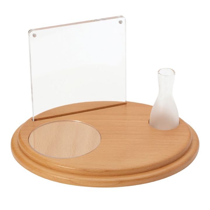 ステージ型の開放仏壇と使いやすい仏具のセット